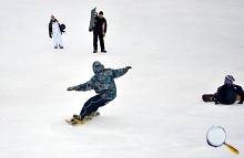 Wintersport mit dem Snowboard